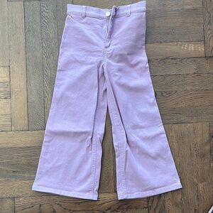 Nordstrom Kids Lavender Wide-Leg Pants Size 7